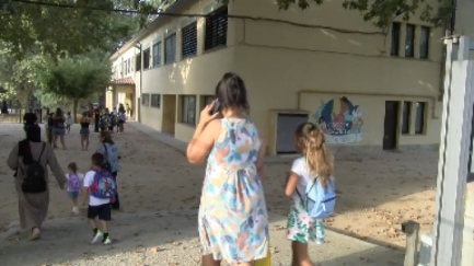 L’escola Gaziel comença el curs escolar amb normalitat tot i la vaga educativa convocada