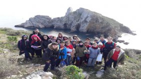 L'Escola Portitxol celebra 10 anys d'apadrinament de les Illes Medes