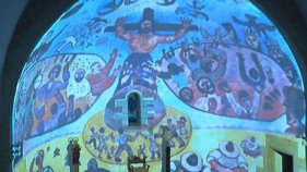L'església de Palau-Sator torna a lluir les pintures de l'absis