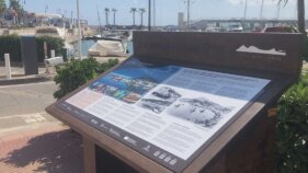 L'Estartit estrena nous plafons informatius dels paisatges litorals i el patrimoni pesquer