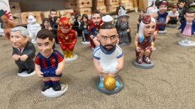 Lewandowski, Benzema, Zelenski i Romero, entre les noves figures de Caganer.com