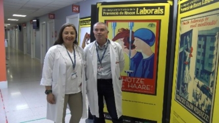 L'Hospital de Palamós acull una exposició sobre seguretat i salut laboral