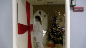 L'hospital de Palamós es vesteix de Nadal