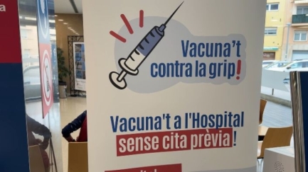 L'Hospital de Palamós fa una crida a vacunar-se contra la grip i la Covid-19