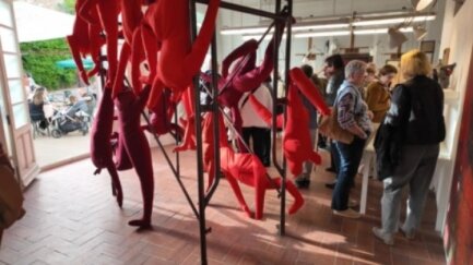 Maïs Jorba ens explica la seva obra exposada a la Fundació Cuixart.