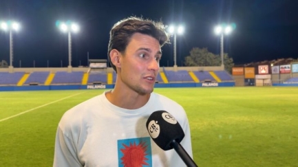 Marçal Juanola, entrenador del Palamós CF: 'L'objectiu és l'ascens a Lliga Elit'