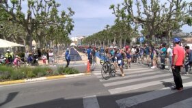 Marina Burganya i Guillem Motiel guanyen la 32a Triatló Sprint