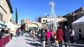 Mercat de Nadal de Peratallada en benefici a La Marató de TV3