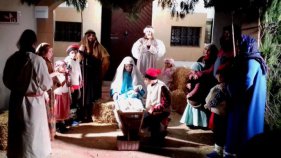 Més de 200 persones gaudeixen del pessebre vivent teatralitzat de Begur