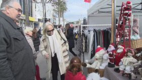 Més d'una trentena d'establiments surten al carrer per el 'Platja d'Aro Nadal Shopping'