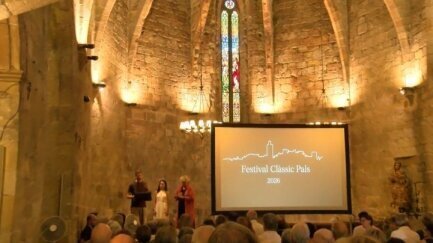 Montserrat Torrent celebra 100 anys fent sonar l'orgue al Festival Clàssic Pals