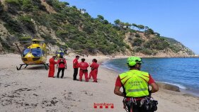 Mor un home intentant accedir a la Cala del Senyor Ramon