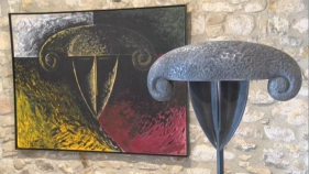Mostra d'escultura i pintura de Manel Àlvarez a Castell d'Aro
