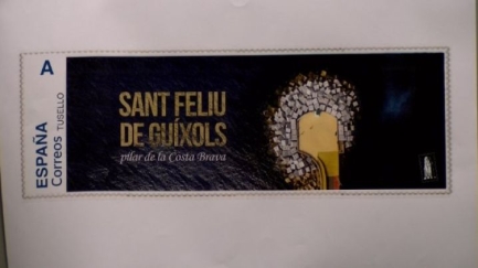 Nou segell dedicat a Sant Feliu de Guíxols