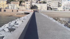 Obert el remodelat passeig de Rius i Calvet de Sant Feliu de Guíxols