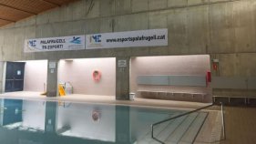 Obres de millora a la Piscina Municipal de Palafrugell