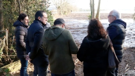 Ordeig visita el Baix Empordà i es compromet a mobilitzar els recursos 'que facin falta'