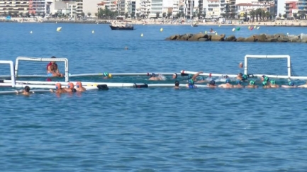 Palamós es converteix en l’epicentre internacional del Beach Water Polo