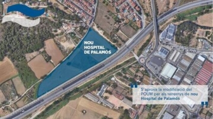 Palamós fa un pas decisiu cap al nou hospital amb l’aprovació inicial del POUM