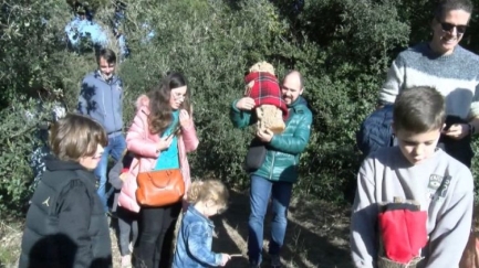 Palamós ha trobat el Tió de Nadal