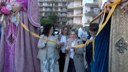 Palamós inaugura el nou tram reformat del Passeig del Mar amb una festa