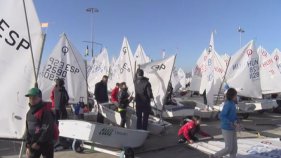 Palamós inicia la 30a Optimist Trophy amb quatre representants locals