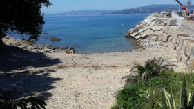 Palamós recupera la totalitat de la platja de Pere Grau