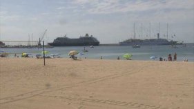 Palamós rep la segona doble escala de creuers de la temporada