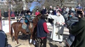 Palamós torna a celebrar la festivitat de Sant Antoni Abad