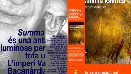 Pals acollirà la presentació de l'obra i la Ruta Literària de Ventura Ametller dissabte
