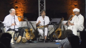 Pedro Burruezo reviu el passat del Monestir amb cants medievals