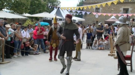 Peratallada celebra la XXX Fira Medieval marcada per la pluja