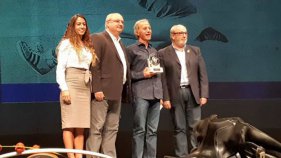 Pere Llos rep el Premi Montgrí de l'Esport 2018