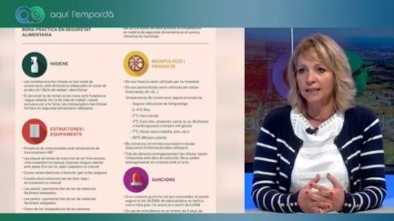 Pilar Rojas: 'És molt important conscienciar sobre la seguretat alimentària'