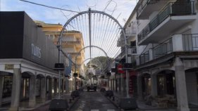 Platja d'Aro estrenarà un túnel de llum per Nadal