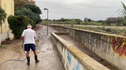 Platja d'Aro fa balanç de les pluges i del desbordament del Ridaura