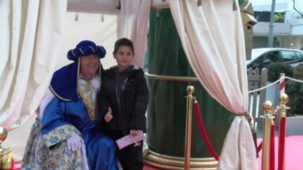 Platja d’Aro rep el Patge Reial i recull els desitjos dels infants