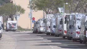 Platja d'Aro tanca l'aparcament d'autocaravanes fins a finals d'estiu