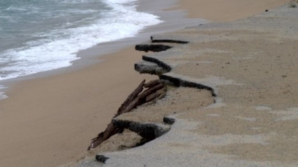 Platja d'Aro treballa per arreglar els desperfectes ocasionats pel darrer temporal