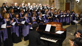 Ple absolut al Concert de l'Orfeó Català al Monestir de Sant Feliu de Guíxols