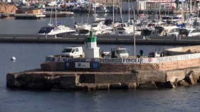 Ports repara un far de Sant Feliu greument malmès pel Temporal Gloria