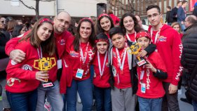 Dos equips de l'escola Els Estanys a la final estatal de la First Lego League