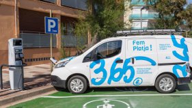 Primer punt de recàrrega públic per a vehicles elèctrics de Platja d'Aro