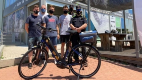 Primera bicicleta elèctrica a la Policia Local de Palafrugell
