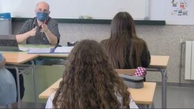 Primera jornada de vaga educativa amb un 60% de seguiment al Baix Empordà