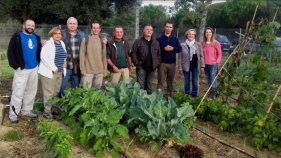 Primers fruits als horts comunitaris ecològics de Santa Cristina d’Aro