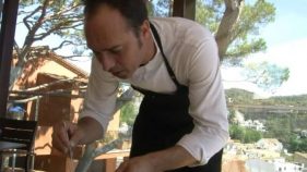 Quim Casellas condueix show-cookings a l'Espai del Peix de Palamós
