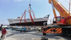 Realitzen tasques de conservació a les Barques del Peix