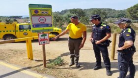Regulen l’accés amb vehicle motoritzat a Castell-Cap Roig i de S’Alguer-pineda d'en Gori