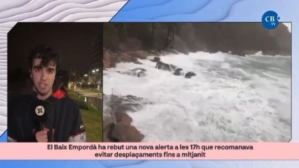 Repàs d'algunes de les afectacions del temporal Harry al Baix Empordà